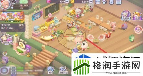 梦想乐园怎么查看拥有的茶饮师