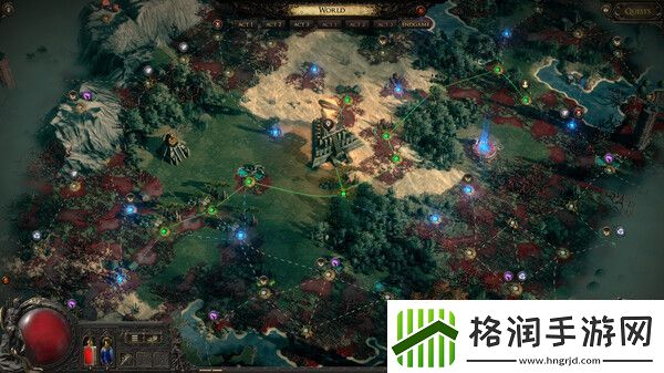 流放之路2重置地图副本的方法