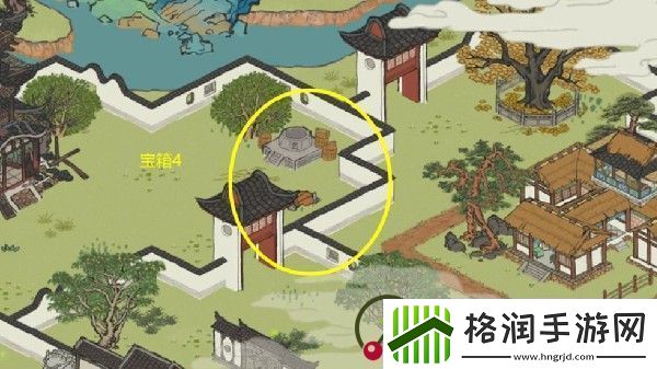 江南百景图今夕何夕宝箱在哪里