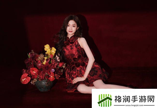 吴宣仪元宵晚会造型释出穿红色露背裙明艳动人