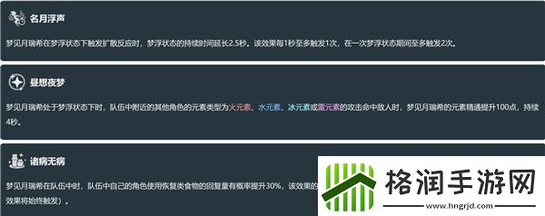 原神5.4梦见月瑞希情报一览