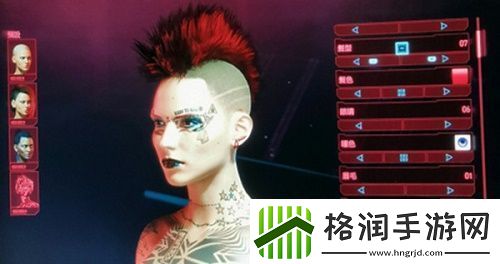 赛博朋克2077捏脸数据大全