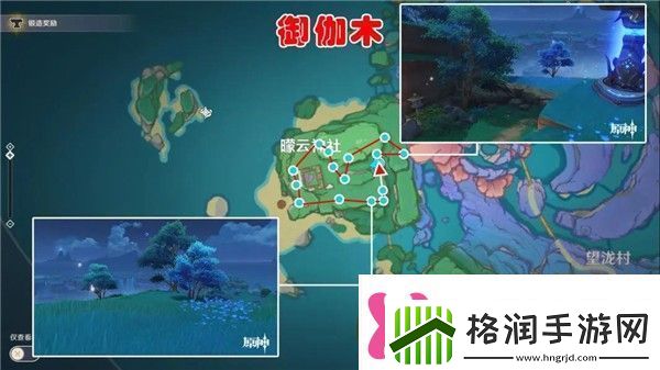 原神御伽木在哪里原神全11种木材砍伐路线推荐