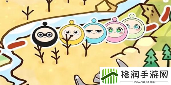 蛋仔派对五小只的关系是什么