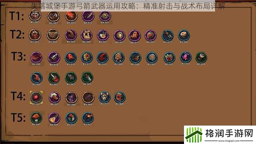 失落城堡手游弓箭武器运用攻略