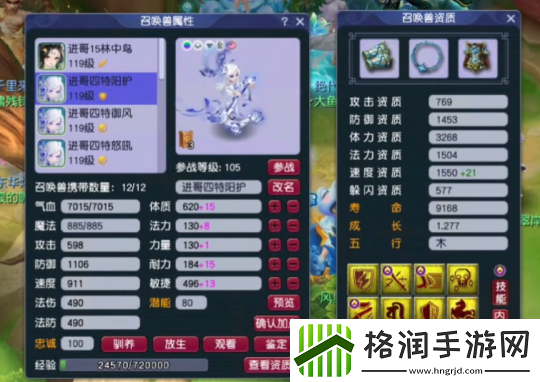 梦幻西游神威天宫神豪装备展示