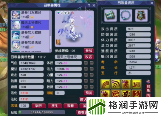 梦幻西游神威天宫神豪装备展示