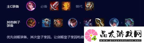 云顶之弈s9.5开飙剑姬阵容怎么搭配