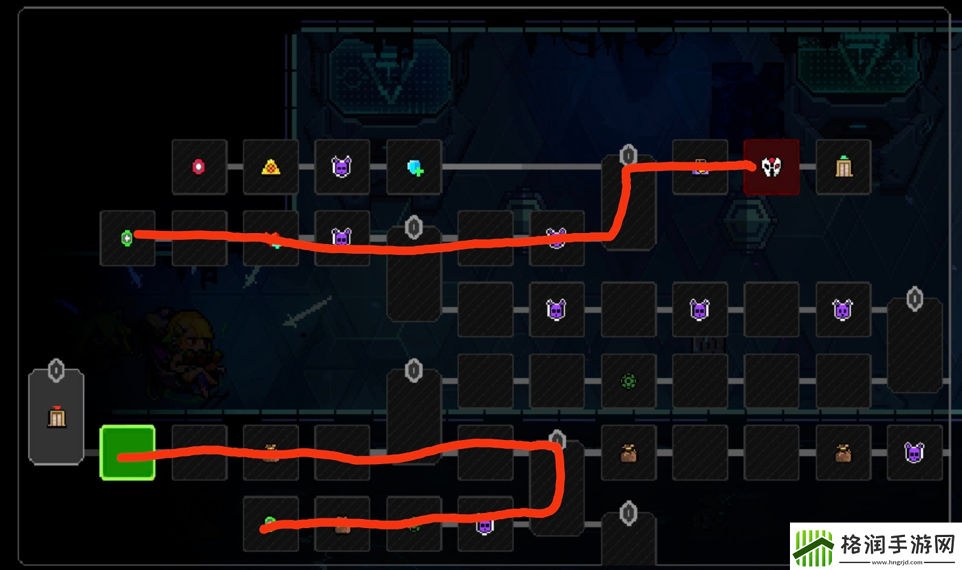 霓虹深渊无限神经矩阵S13赛季地图贴最快通关路线