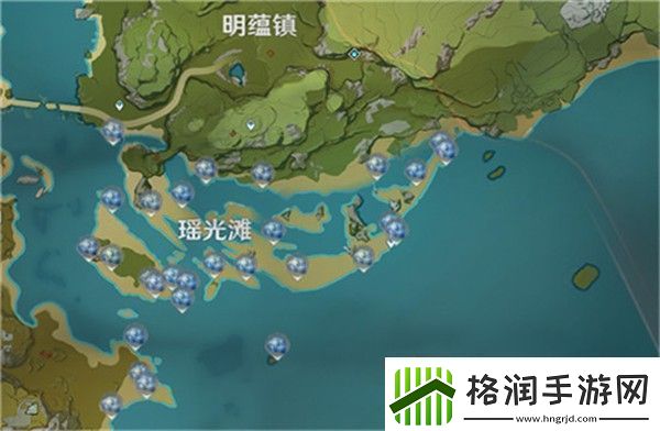 原神星螺分布图采集路线最优推荐
