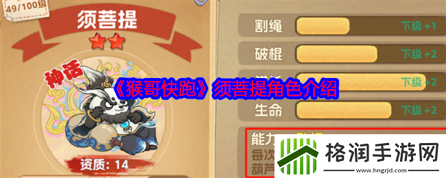 猴哥快跑须菩提角色介绍