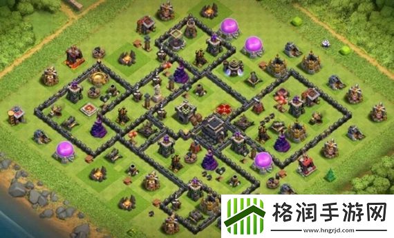 部落冲突9本最强防御布阵怎么搭配