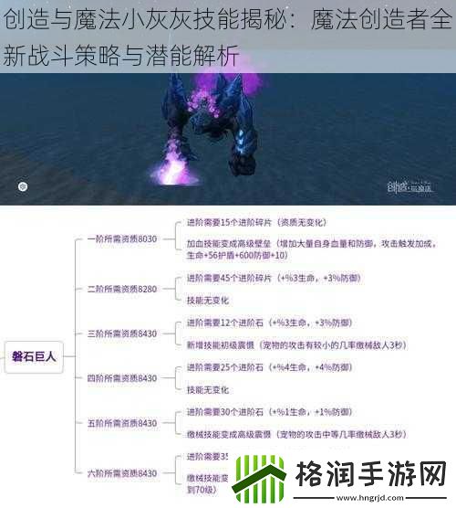 创造与魔法小灰灰技能揭秘