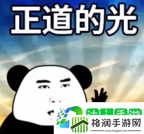正道的光照在了大地上是什么梗网络用语