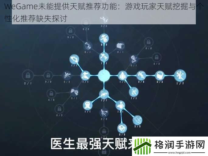 WeGame未能提供天赋推荐功能