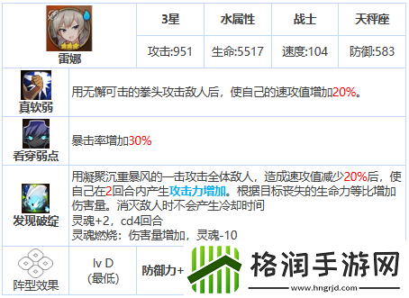 第七史诗蕾娜怎么样