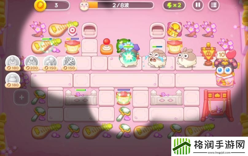 保卫萝卜4秋妃传22关通关攻略