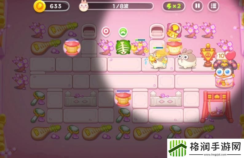 保卫萝卜4秋妃传22关通关攻略