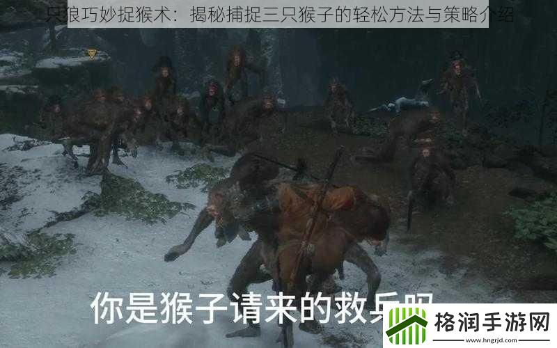 只狼巧妙捉猴术