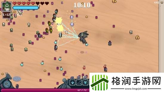 Steam暗黑风格幸存者游戏黑龙魔导士demo重大更新