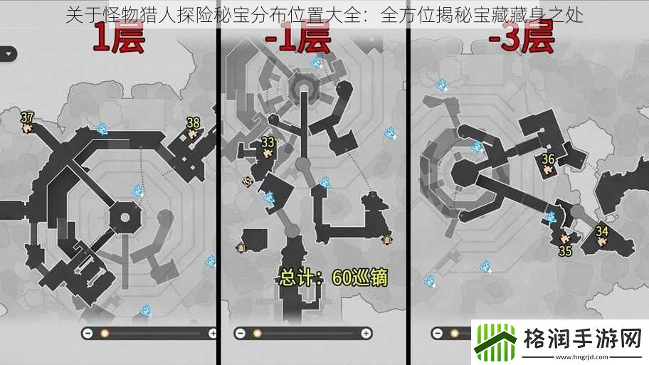 关于怪物猎人探险秘宝分布位置大全