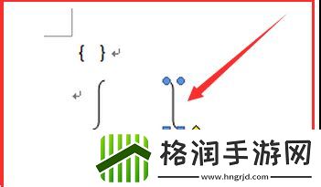 文档里大括号里怎么打两行字