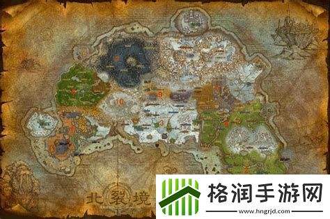 魔兽世界诺森德升级路线