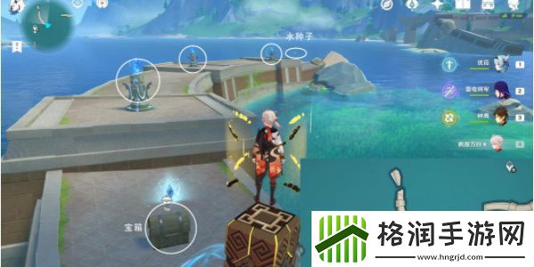 原神枫丹水元素方碑解密流程