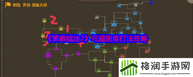 策略城池2马超困难打法攻略