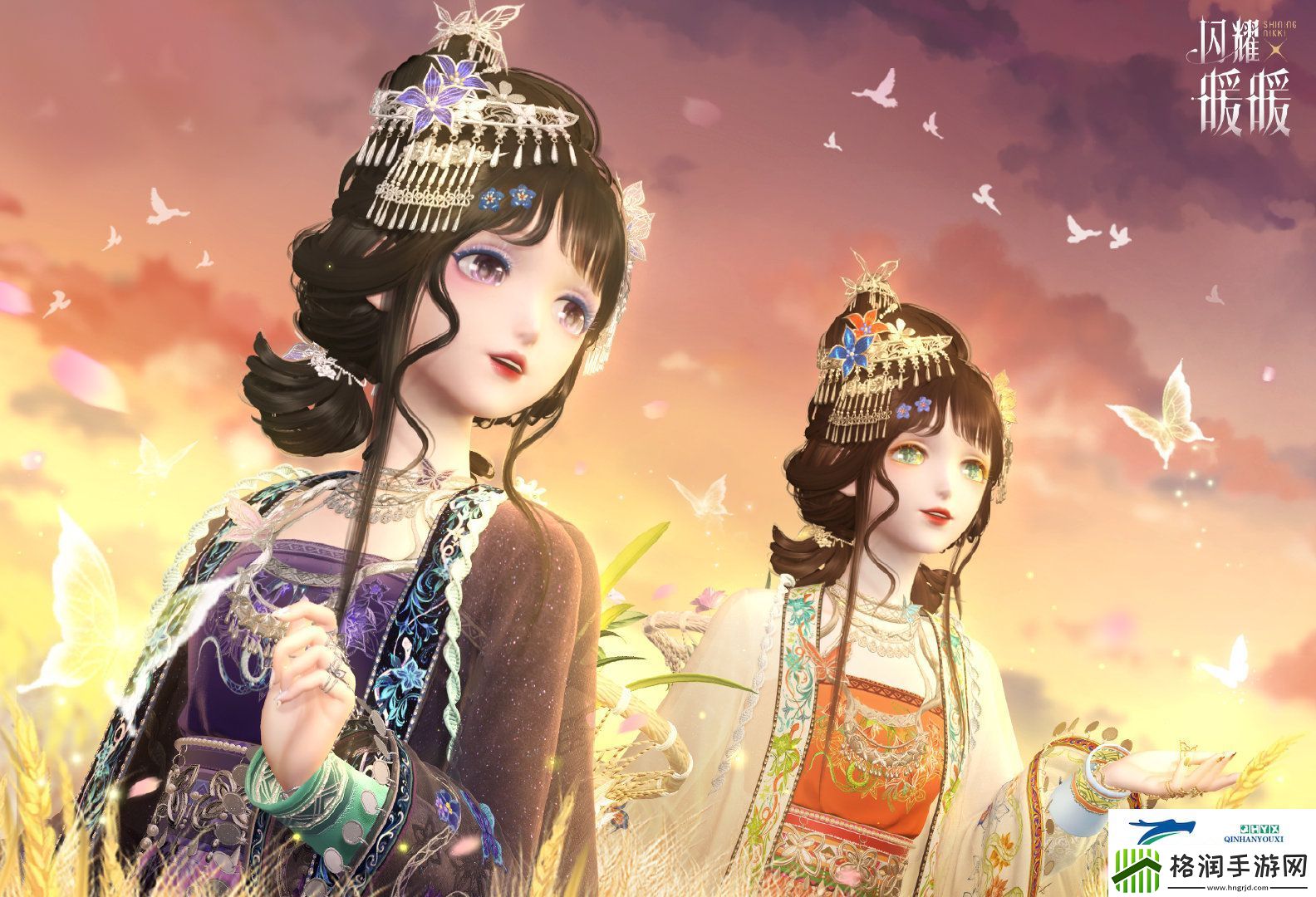 闪耀暖暖幽兰曲影新春套装介绍
