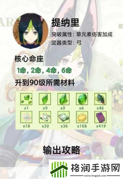 砂糖毕业圣遗物及武器搭配全攻略