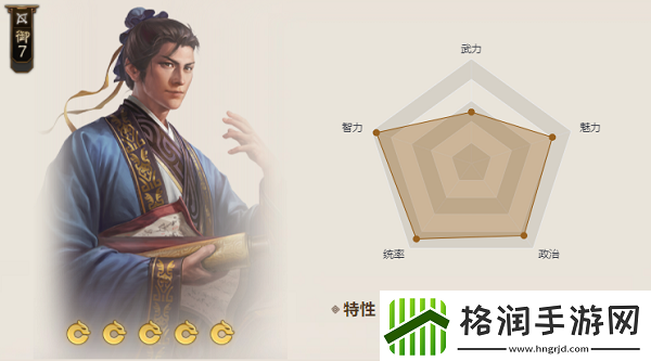 三国志战棋版梓木瑟属性介绍