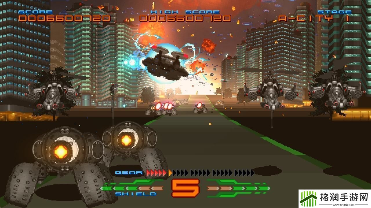 3D射击街机游戏Night