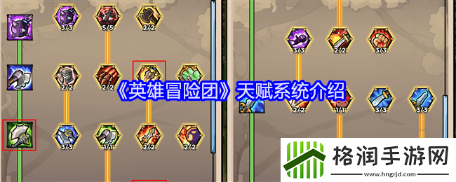 英雄冒险团天赋系统介绍