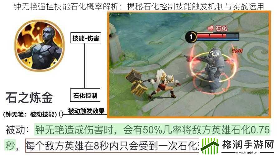 钟无艳强控技能石化概率解析