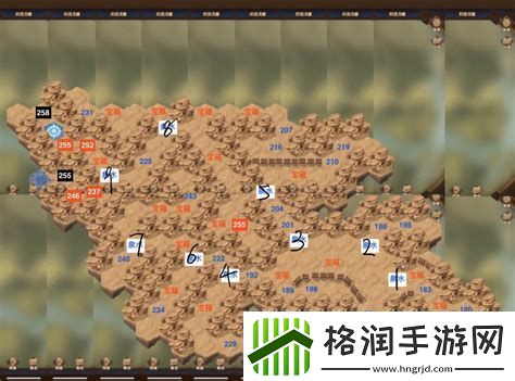剑与远征炽流戈壁攻略路线图