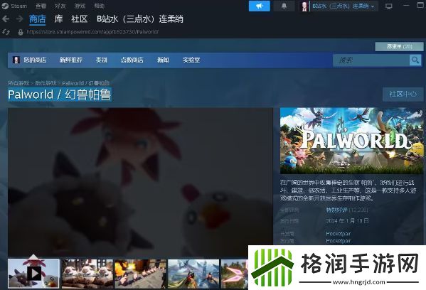 幻兽帕鲁是单机吗
