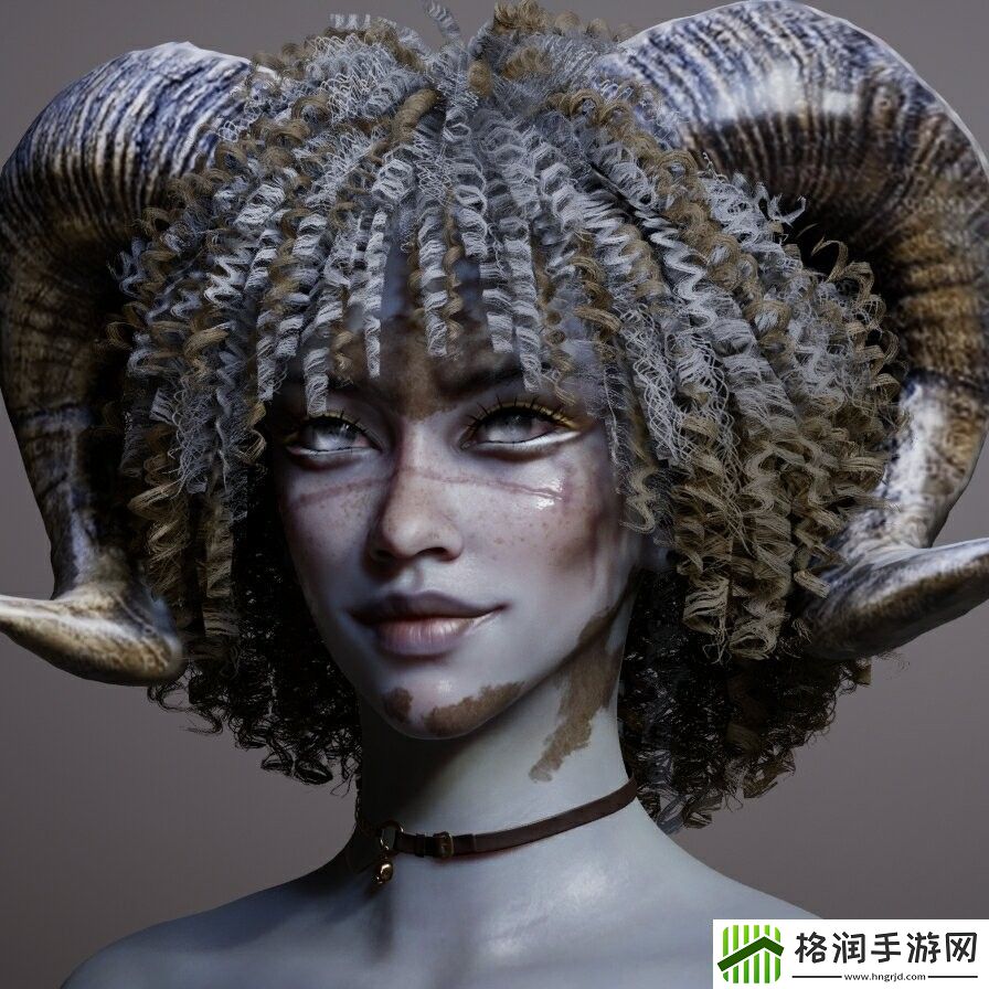 inZOI卷发恶魔捏脸分享
