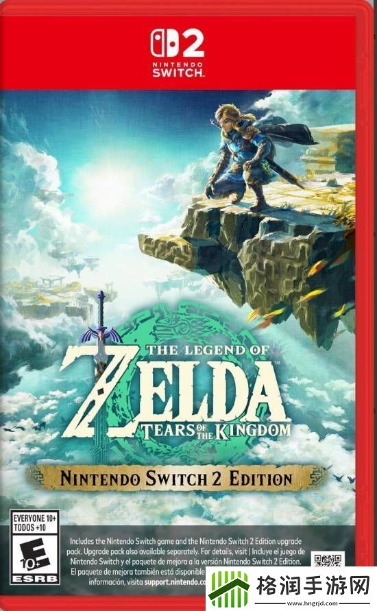 Switch2实体卡带盒装封面公布