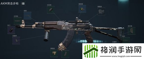 三角洲行动烽火地带Akm性价比改枪推荐