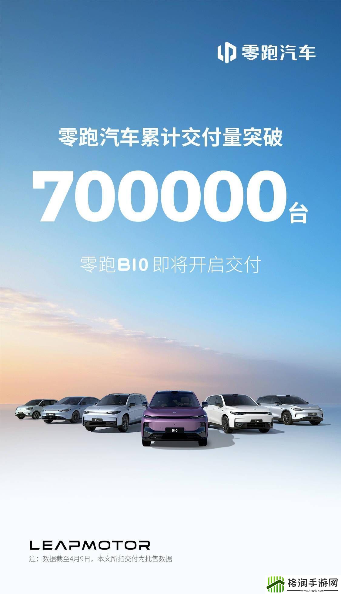 零跑汽车累计交付破70万大关
